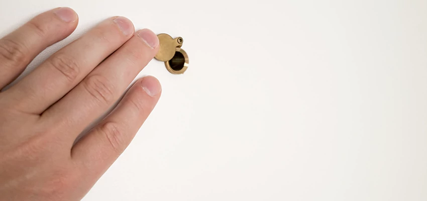Office Door Peephole Installation in Saratoga, California